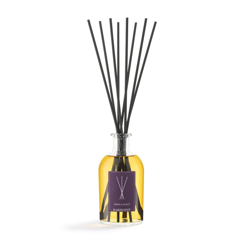 Odorizant De Camera Cu Betisoare Rariscent Grape & Violet, 250 ml