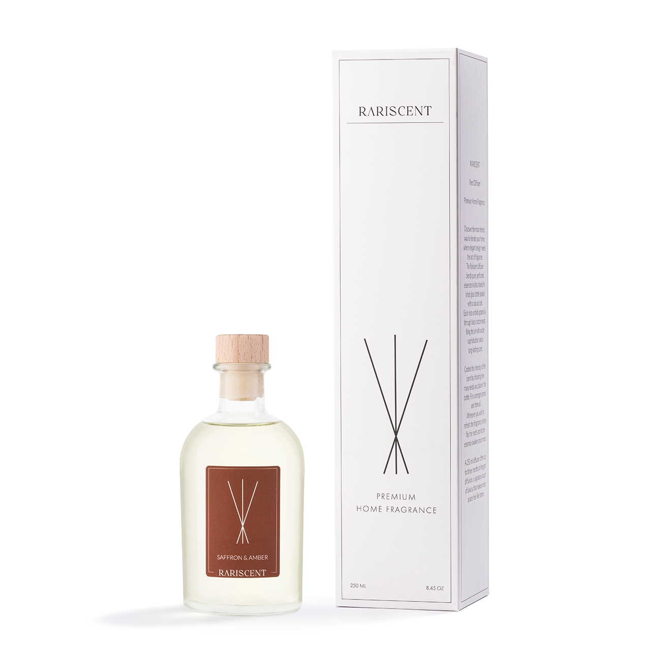 Odorizant De Camera Cu Betisoare Rariscent Saffron & Amber, 250 ml