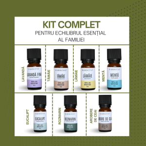 KIT COMPLET – 7 Uleiuri Esențiale 100% Pure și Naturale